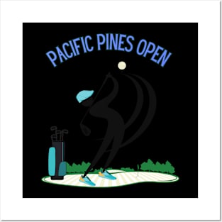 Pacific pines open Posters and Art